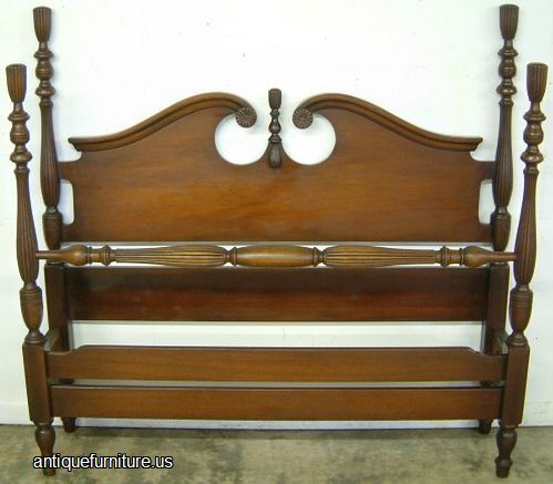 Antique Mahogany Poster Bed