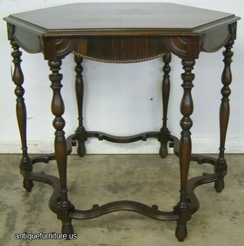 Antique Walnut Center Table