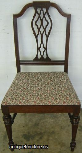 Antique Mahogany Desk Chair