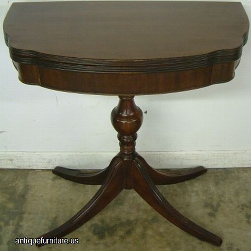 Antique Mahogany Game Table