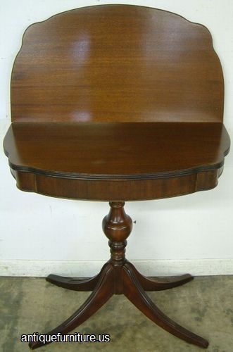 Antique Mahogany Game Table