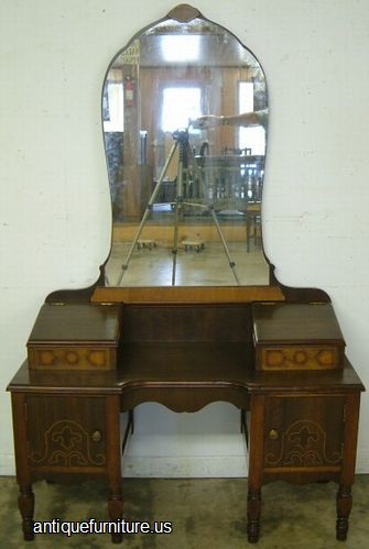 Antique Walnut Vanity