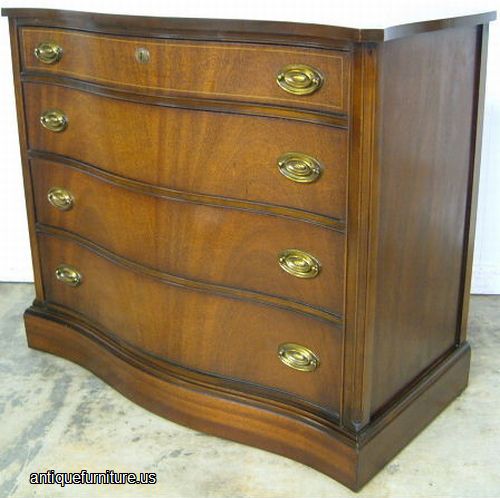 Antique Mahogany 4 Drawer Server