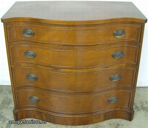 Antique Mahogany Butler Chest