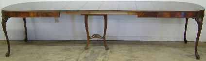 Antique Flame Mahogany Dining Table