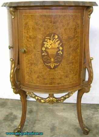 Antique Demilune Commode