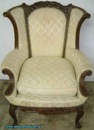 Antique Fireside Chair