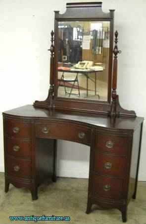 Antique Mahogany Vanity