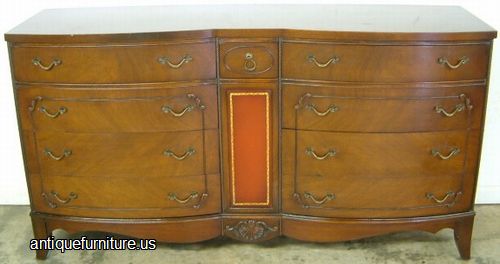 Antique Ornate Mahogany Dresser