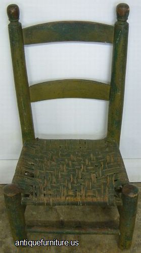 Antique Primitive Youth Chair