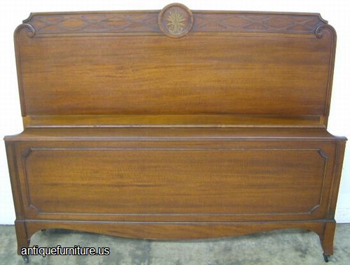 Antique Mahogany Bed