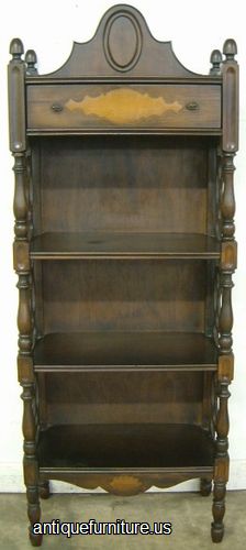 Antique Ornate Bookshelf