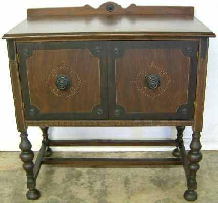 Antique Walnut Server