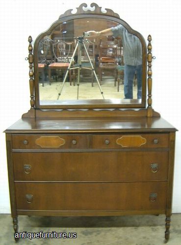 Antique Walnut Dresser