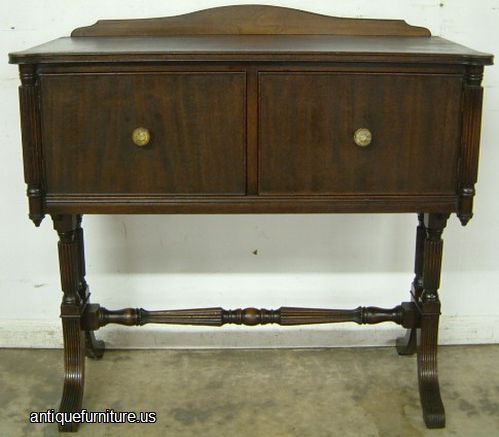 Antique Baker Walnut Server