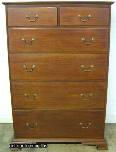 Antique Fawber Mahogany Chest