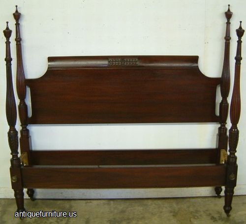 Antique Mahogany Poster Bed