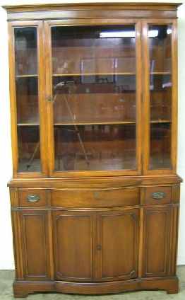 Antique Mahogany China Cabinet