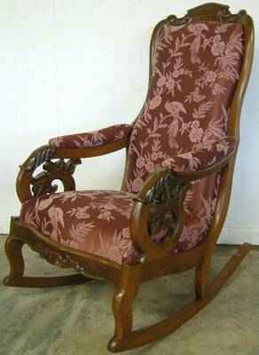 Antique Mahogany Rocker
