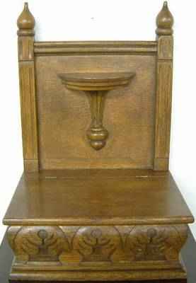 Antique Oak Altar