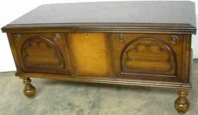 Antique Walnut Cedar Chest