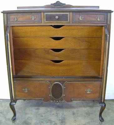 Antique Walnut Chest 