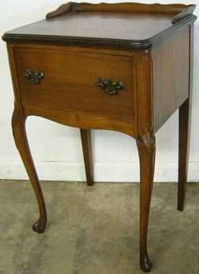 Antique Walnut Nightstand