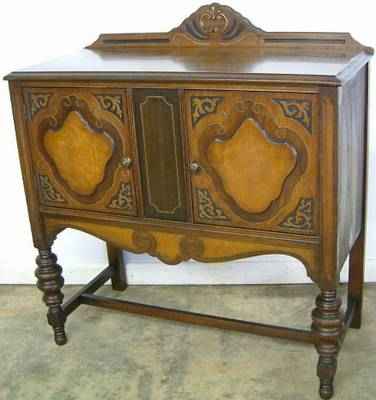 Antique Walnut Server