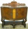  Burl Walnut Server 