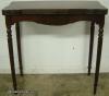 Mahogany Game Table Mahogany Game Table