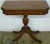  Mahogany Game Table 