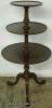 Mahogany Tier Table Mahogany Tier Table