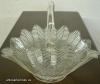  Pressed Glass Basket 