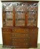  Mahogany Bubble Glass Breakfront 
