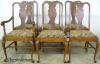  Set Walnut Chairs 