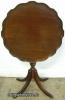  Mahogany Tilt Top Pie Crust Table 