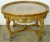  Ornate French Inlaid Coffee Table 