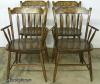  Set Hitchcock Chairs 
