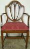  Mahogany Shield Back Chair 