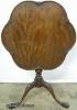 Ornate Mahogany Tilt Top Table 