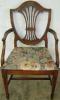 Mahogany Shieldback Chair 
