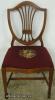  Ahogany Shieldback Needlepoint Chair 