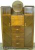  Walnut Art Deco Chiffarobe 