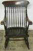  Mahogany Spindle Back Rocker 