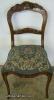  Ornate Victorian Needlepoint Chair 