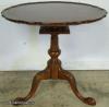  Mahogany Bird Cage Pie Crust Table 