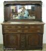  Victorian Walnut Sideboard 