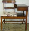  Mahogany Telephone Bench 