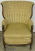  Mahogany Channel Back Chair 