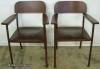  Pair Western Electric Chairs By Heywood Wakefield 